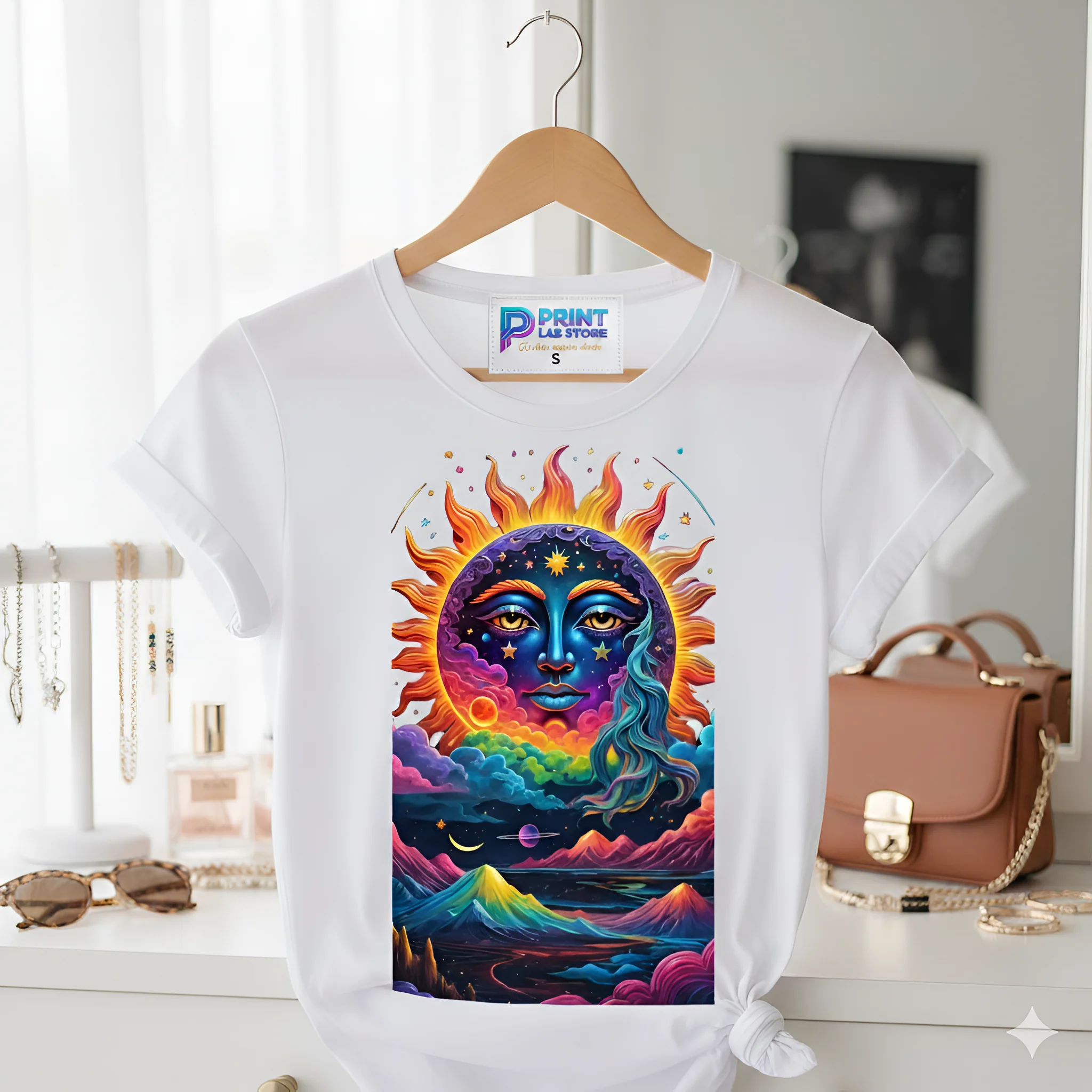 Blusa personalizada con detalle sublimado