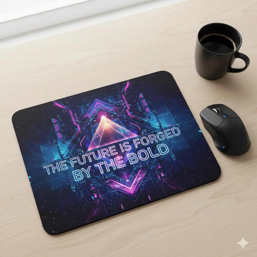 Pad mouse corporativo con branding profesional sublimado