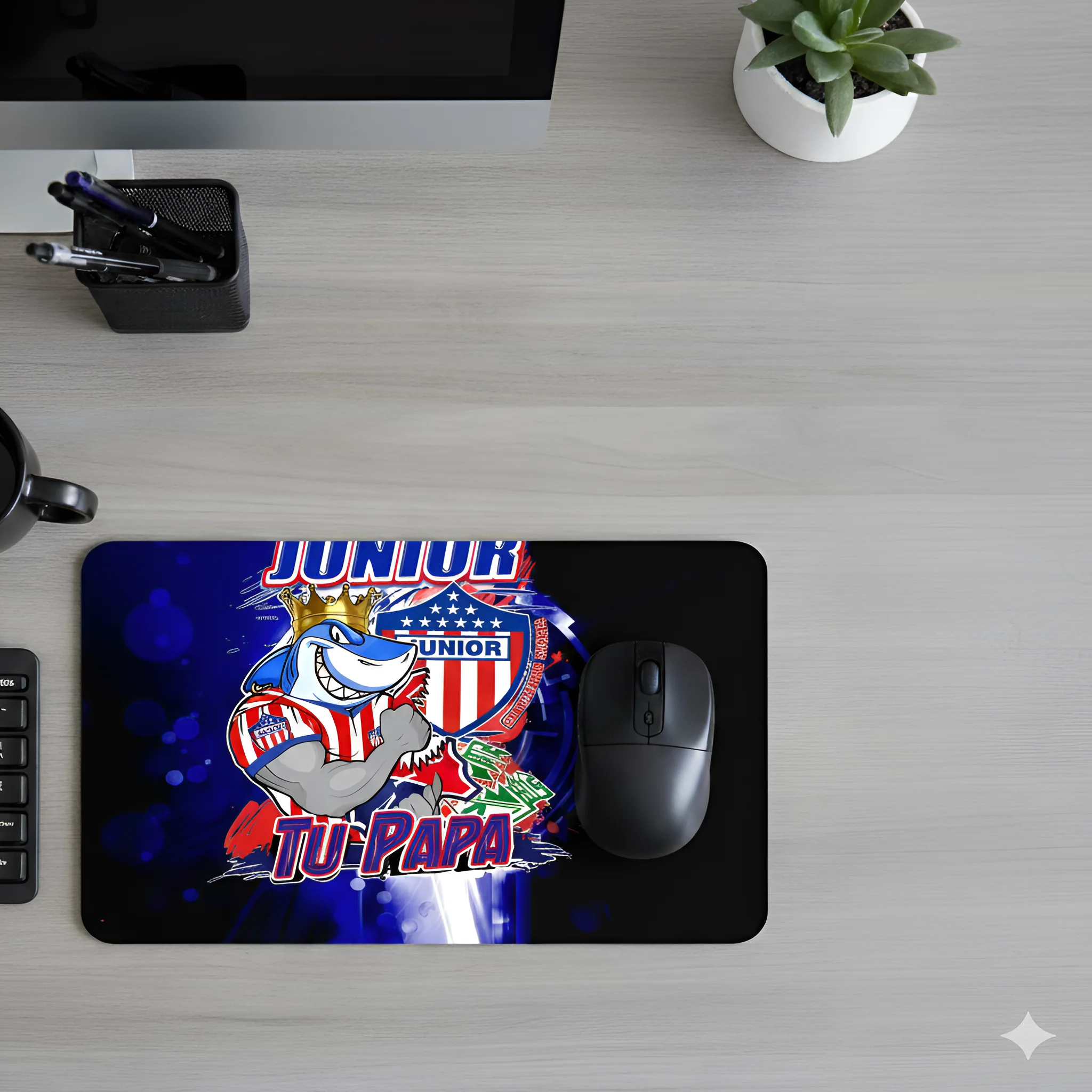 Pad mouse con diseño artístico personalizado en sublimación